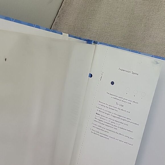 Hallmark Baby Boy Memory Book Craft Paper And Stickers - Picture 15 of 16